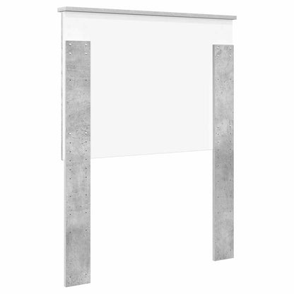 vidaXL Headboard Concrete Grey Engineered wood 6