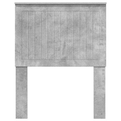 vidaXL Headboard Concrete Grey Engineered wood 4