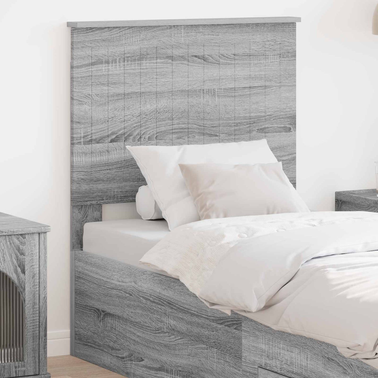 vidaXL Headboard Grey Sonoma Engineered wood 1