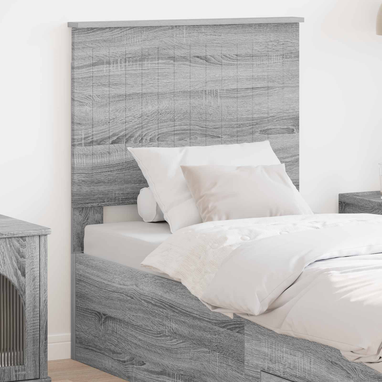 vidaXL Headboard Grey Sonoma Engineered wood 1