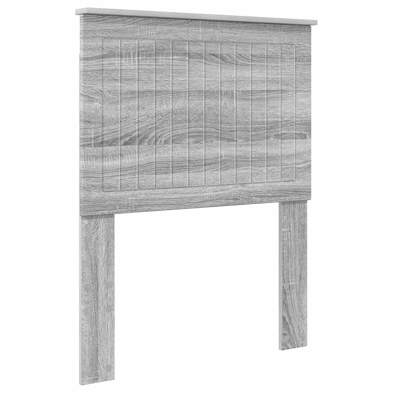 vidaXL Headboard Grey Sonoma Engineered wood 2
