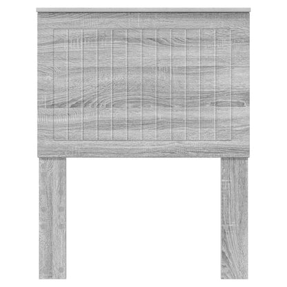 vidaXL Headboard Grey Sonoma Engineered wood 4