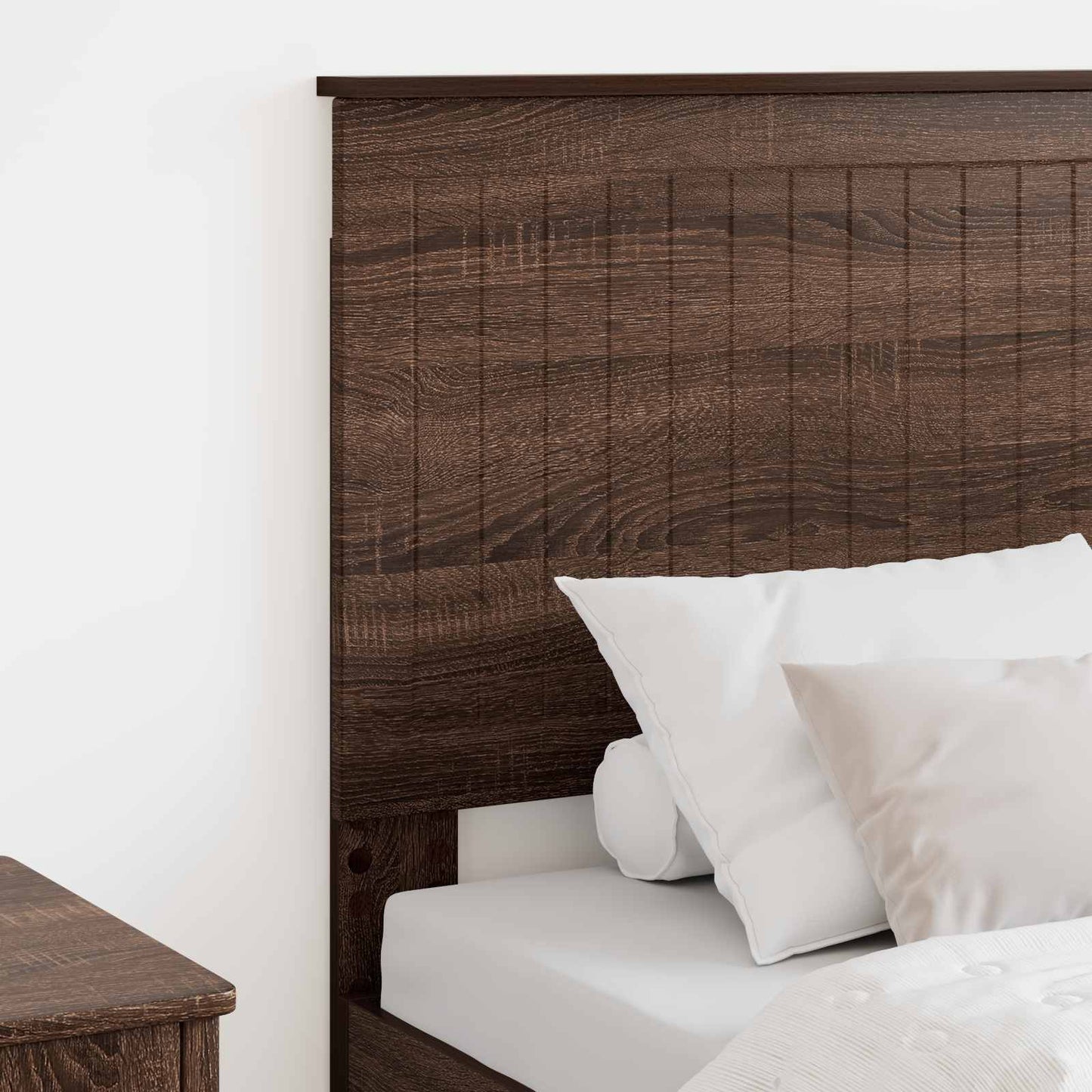 vidaXL Headboard Brown Oak Engineered wood 3