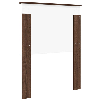 vidaXL Headboard Brown Oak Engineered wood 6