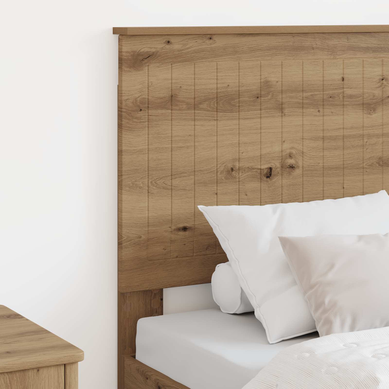 vidaXL Headboard Artisan Oak Engineered wood 3