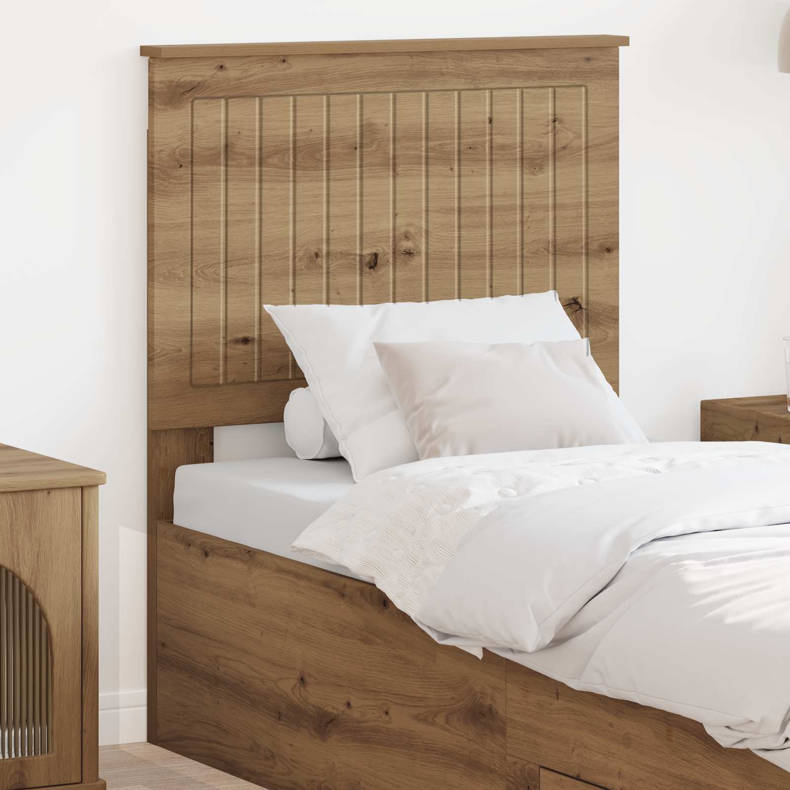 vidaXL Headboard Artisan Oak Engineered wood 1
