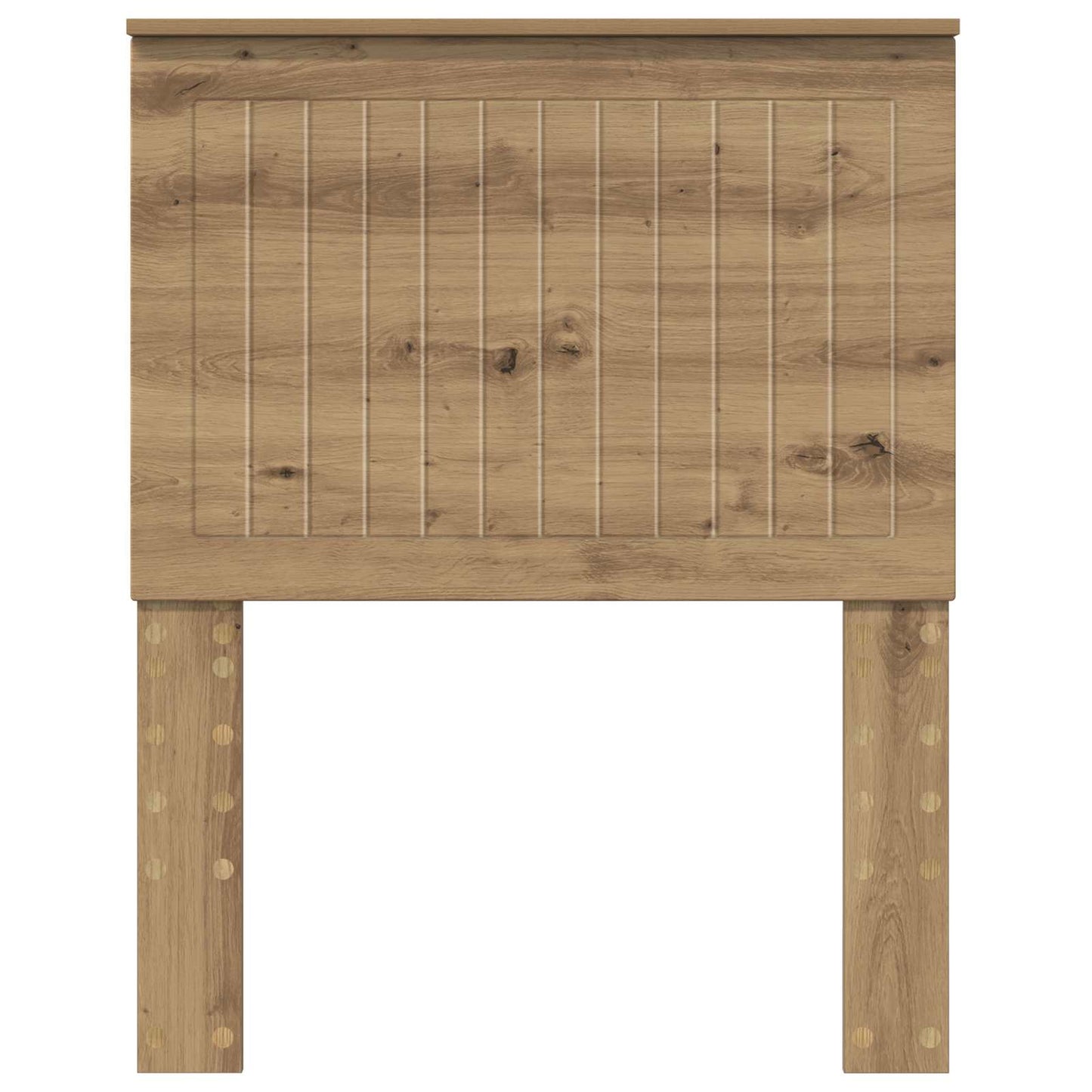 vidaXL Headboard Artisan Oak Engineered wood 4