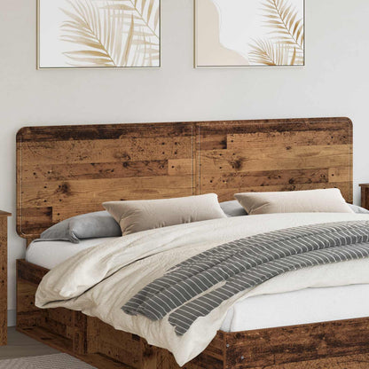 vidaXL Headboard Engineered wood Old wood