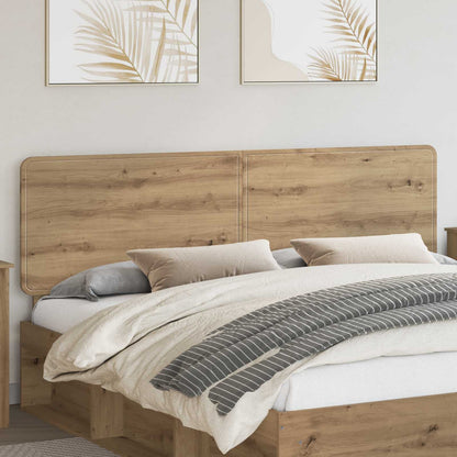 vidaXL Headboard Engineered wood Artisan oak