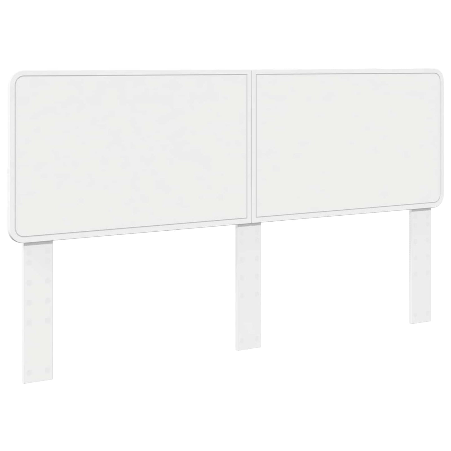 vidaXL Headboard White Engineered wood 2