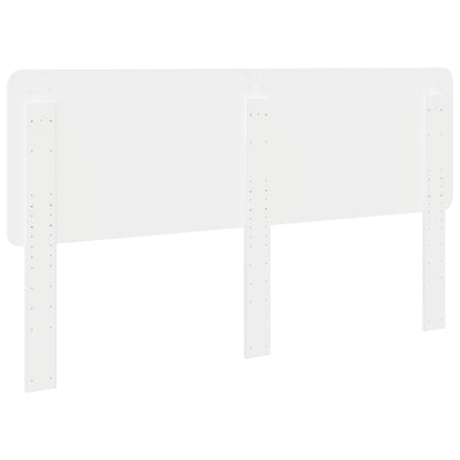 vidaXL Headboard White Engineered wood 6