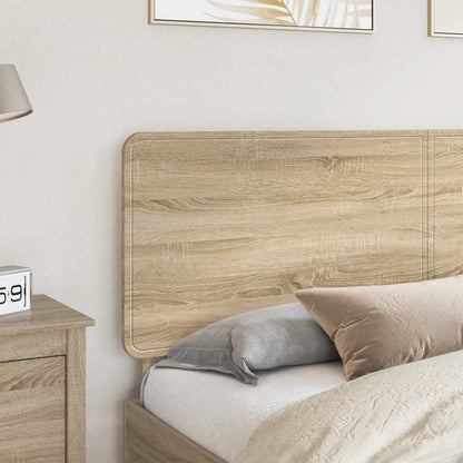 vidaXL Headboard Sonoma Oak Engineered wood 3