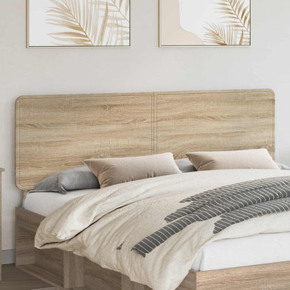 vidaXL Headboard Sonoma Oak Engineered wood 1