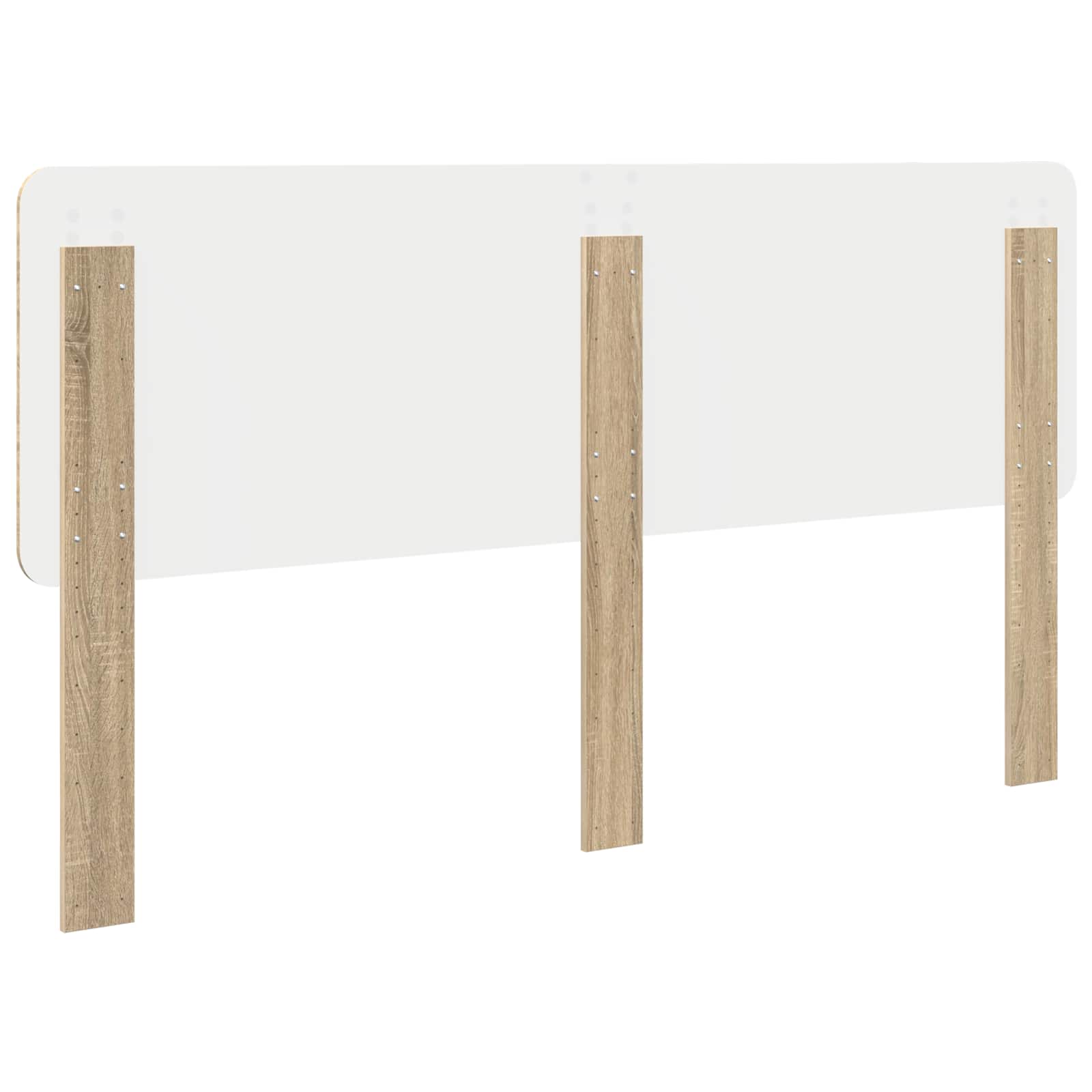 vidaXL Headboard Sonoma Oak Engineered wood 6