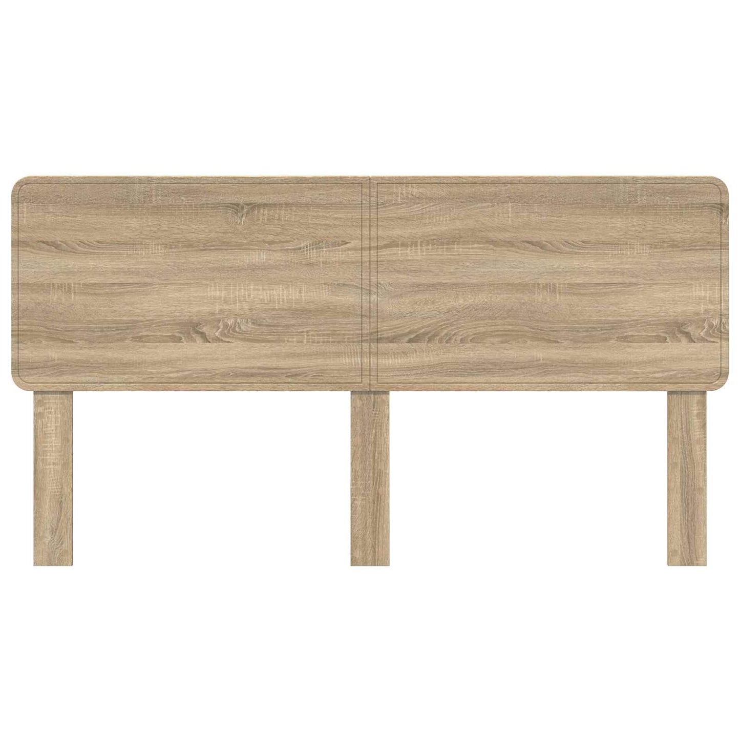 vidaXL Headboard Sonoma Oak Engineered wood 4