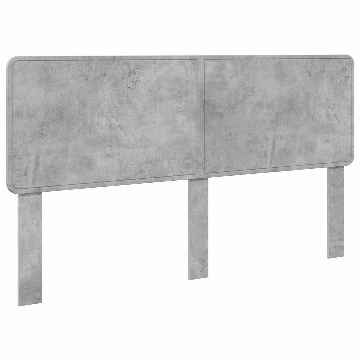 vidaXL Headboard Concrete Grey Engineered wood 2