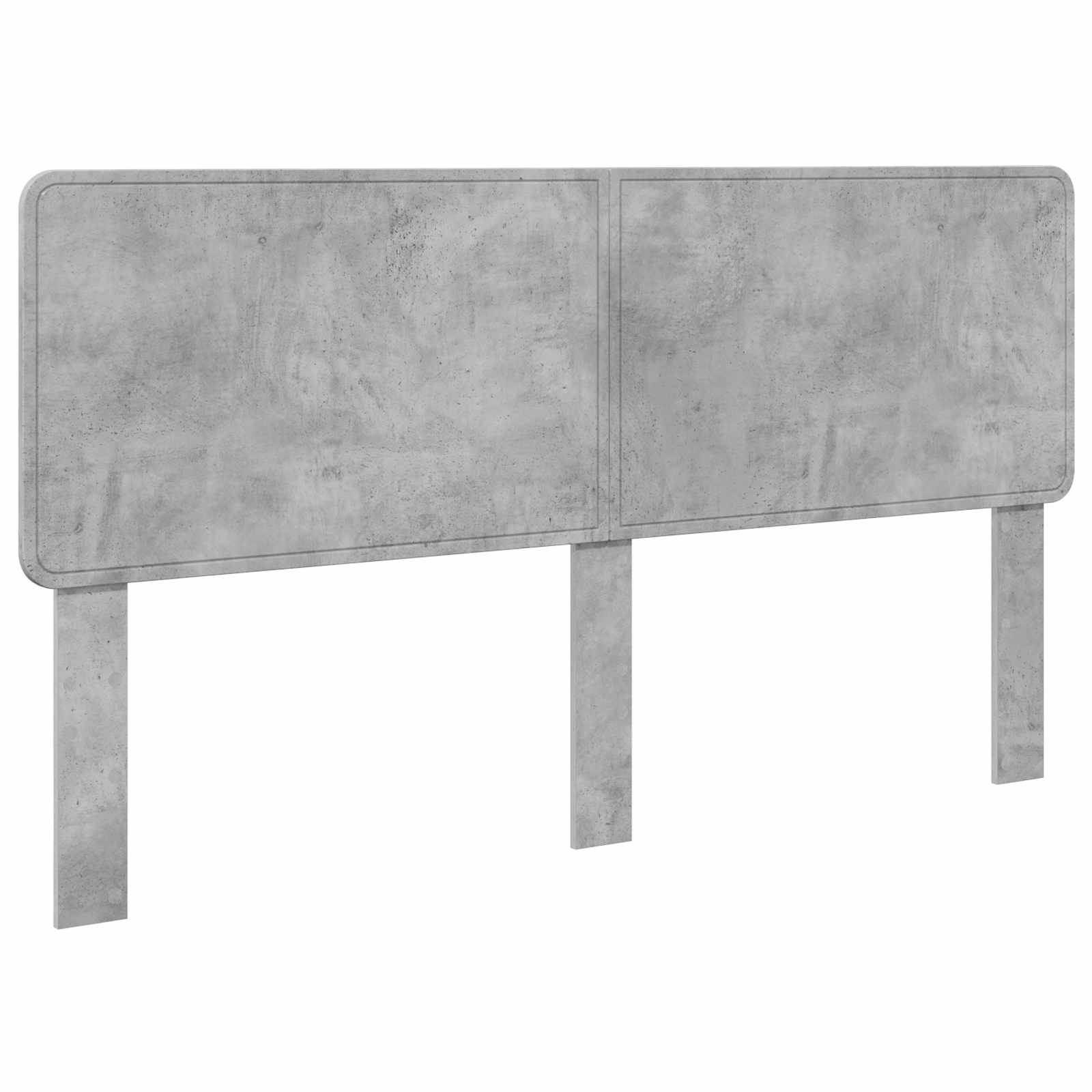 vidaXL Headboard Concrete Grey Engineered wood 2