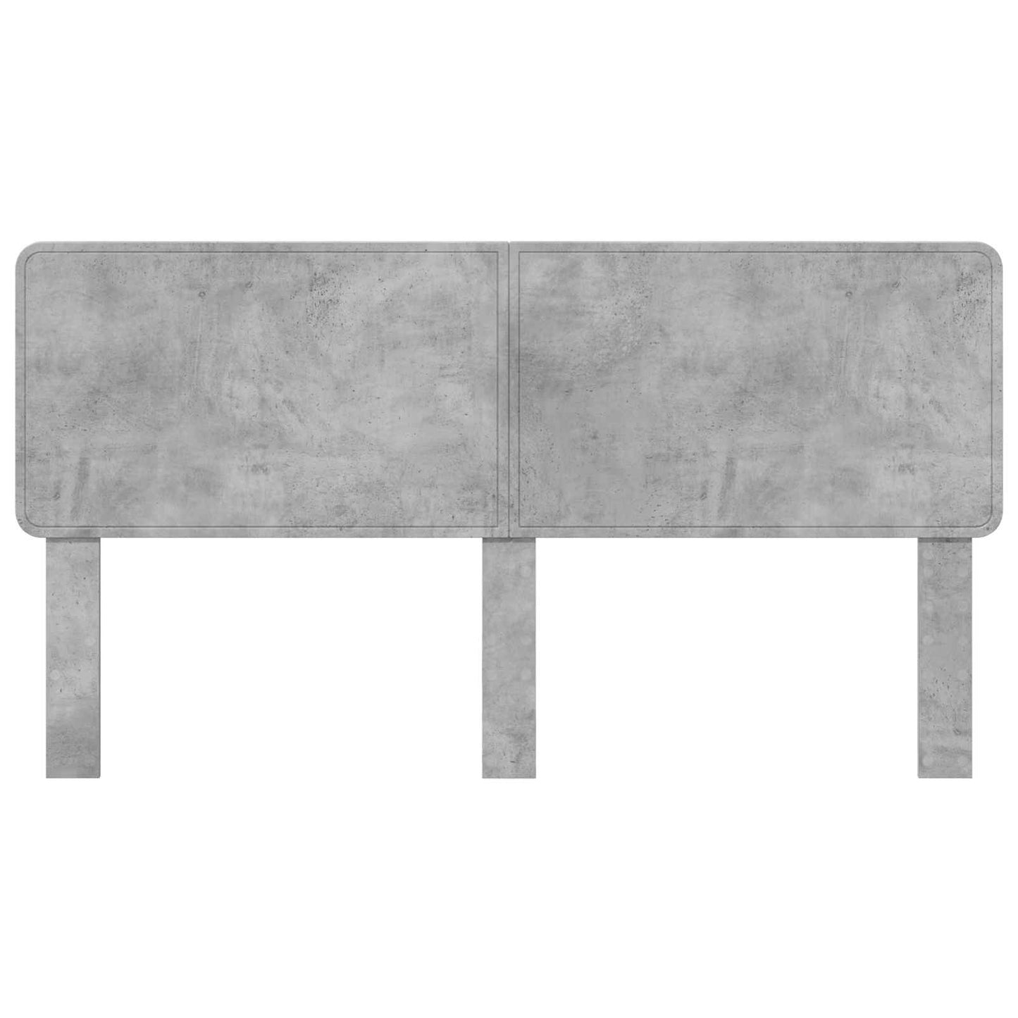 vidaXL Headboard Concrete Grey Engineered wood 4