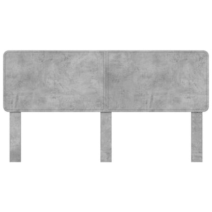vidaXL Headboard Concrete Grey Engineered wood 4