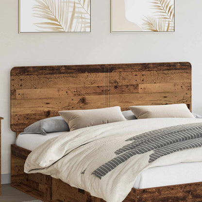 vidaXL Headboard Old Wood Engineered wood 1