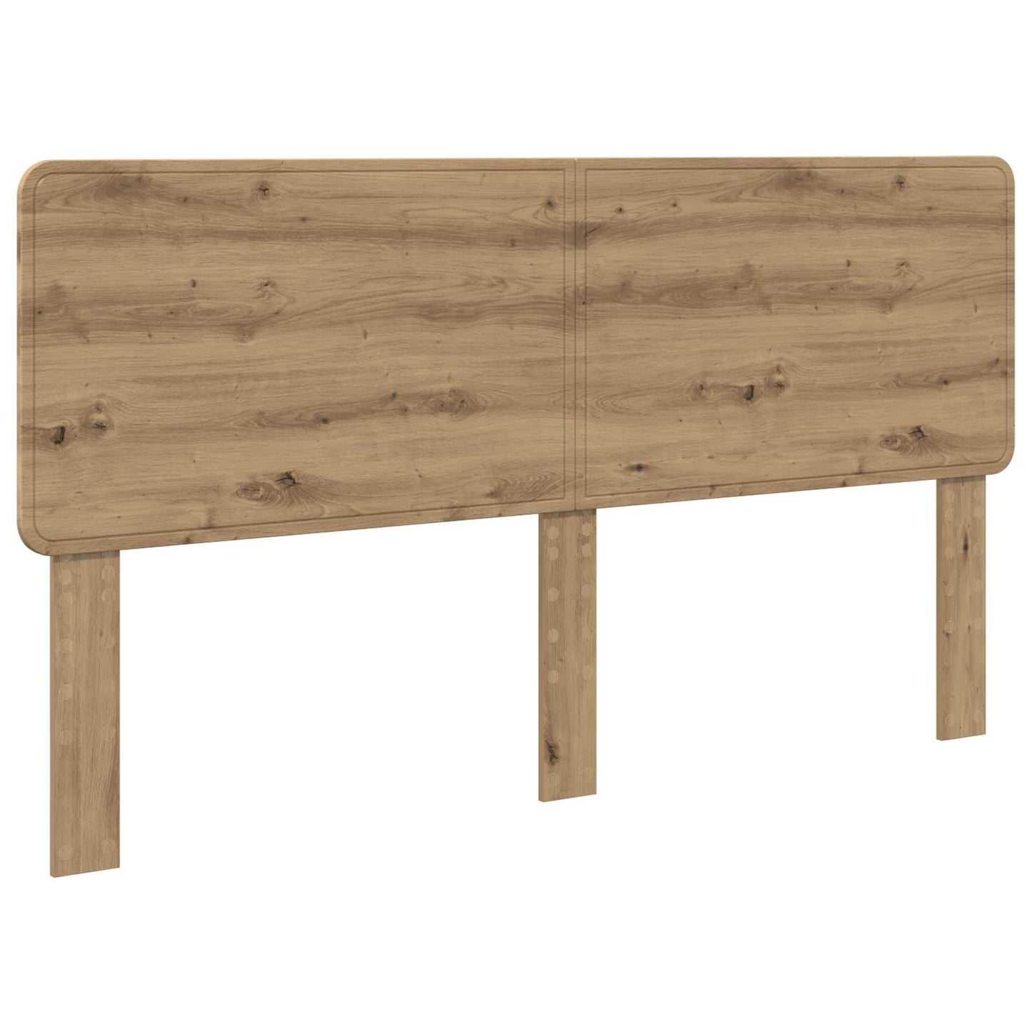 vidaXL Headboard Artisan Oak Engineered wood 2