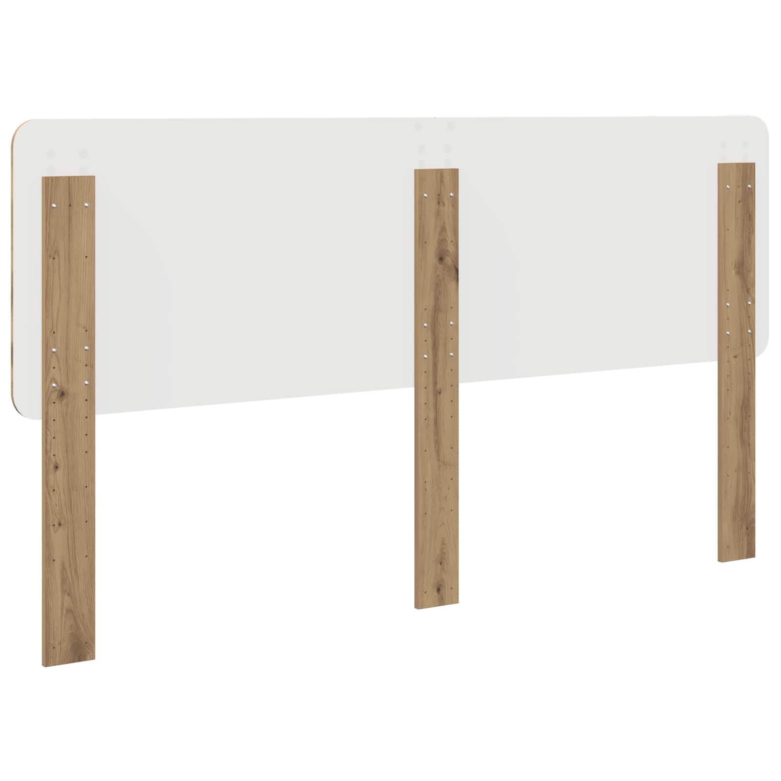 vidaXL Headboard Artisan Oak Engineered wood 6