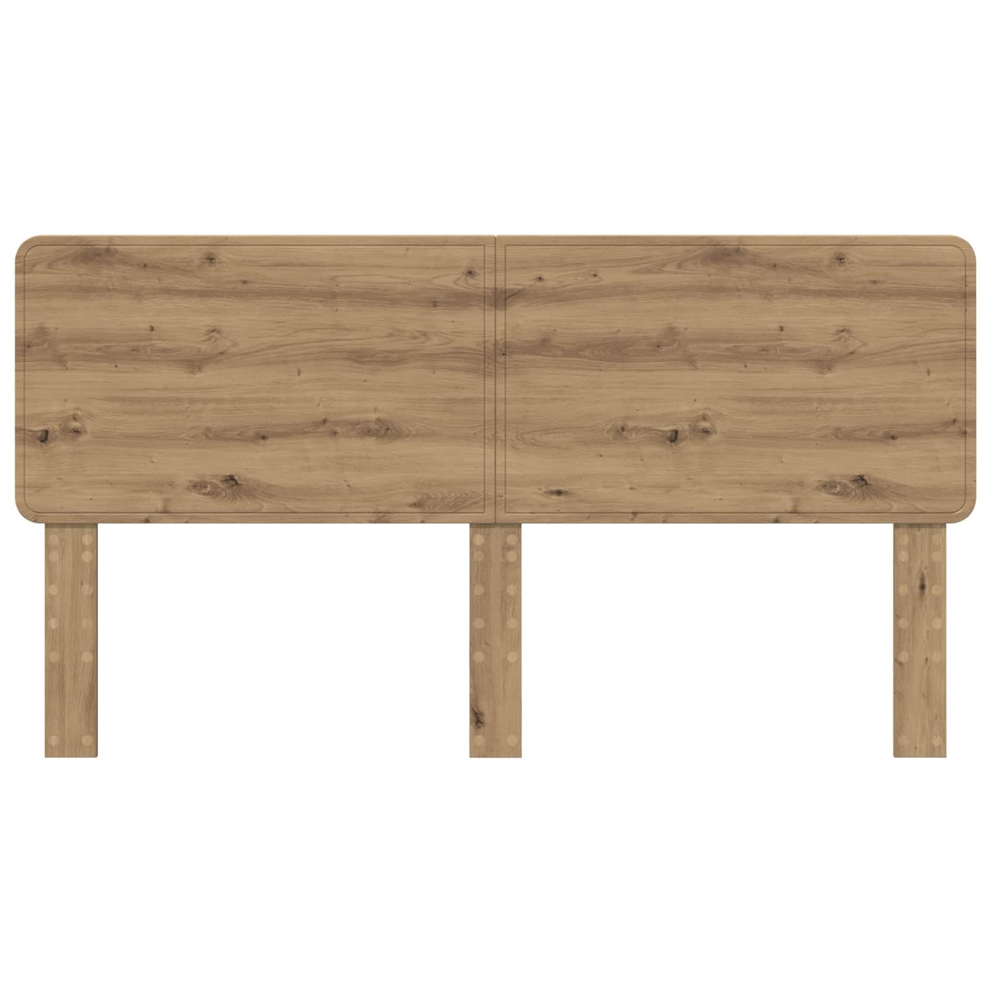 vidaXL Headboard Artisan Oak Engineered wood 4