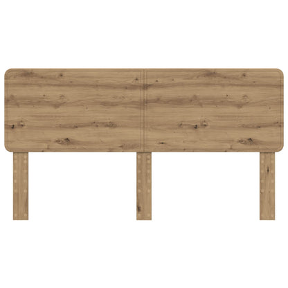 vidaXL Headboard Artisan Oak Engineered wood 4