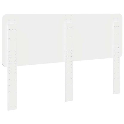 vidaXL Headboard White Engineered wood 6