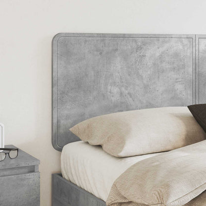 vidaXL Headboard Concrete Grey Engineered wood 3