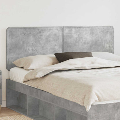 vidaXL Headboard Concrete Grey Engineered wood 1