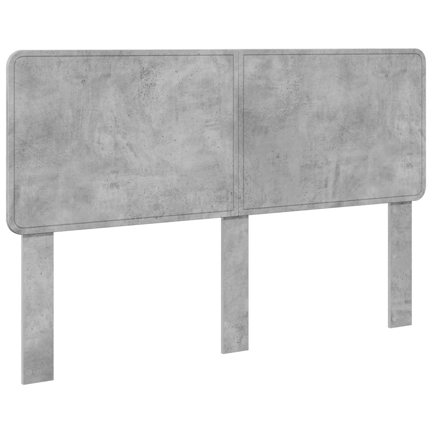 vidaXL Headboard Concrete Grey Engineered wood 2