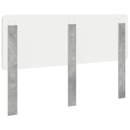 vidaXL Headboard Concrete Grey Engineered wood 6