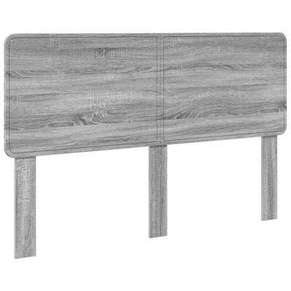 vidaXL Headboard Grey Sonoma Engineered wood 2