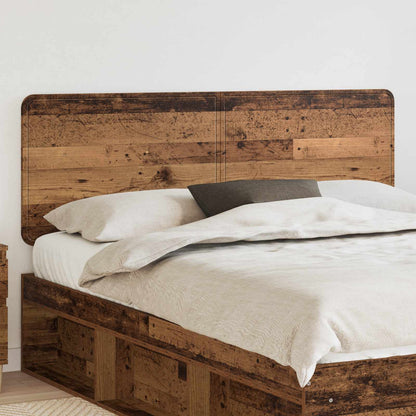 vidaXL Headboard Old Wood Engineered wood 1