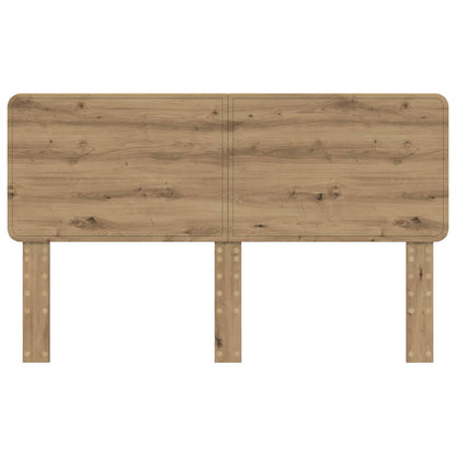 vidaXL Headboard Artisan Oak Engineered wood 4