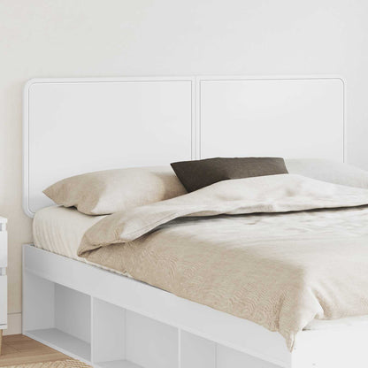 vidaXL Headboard White Engineered wood 1