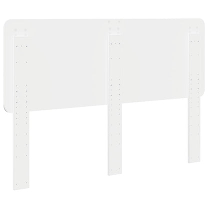 vidaXL Headboard White Engineered wood 6