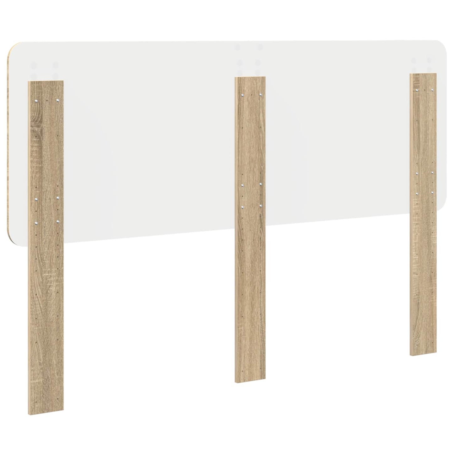 vidaXL Headboard Sonoma Oak Engineered wood 6