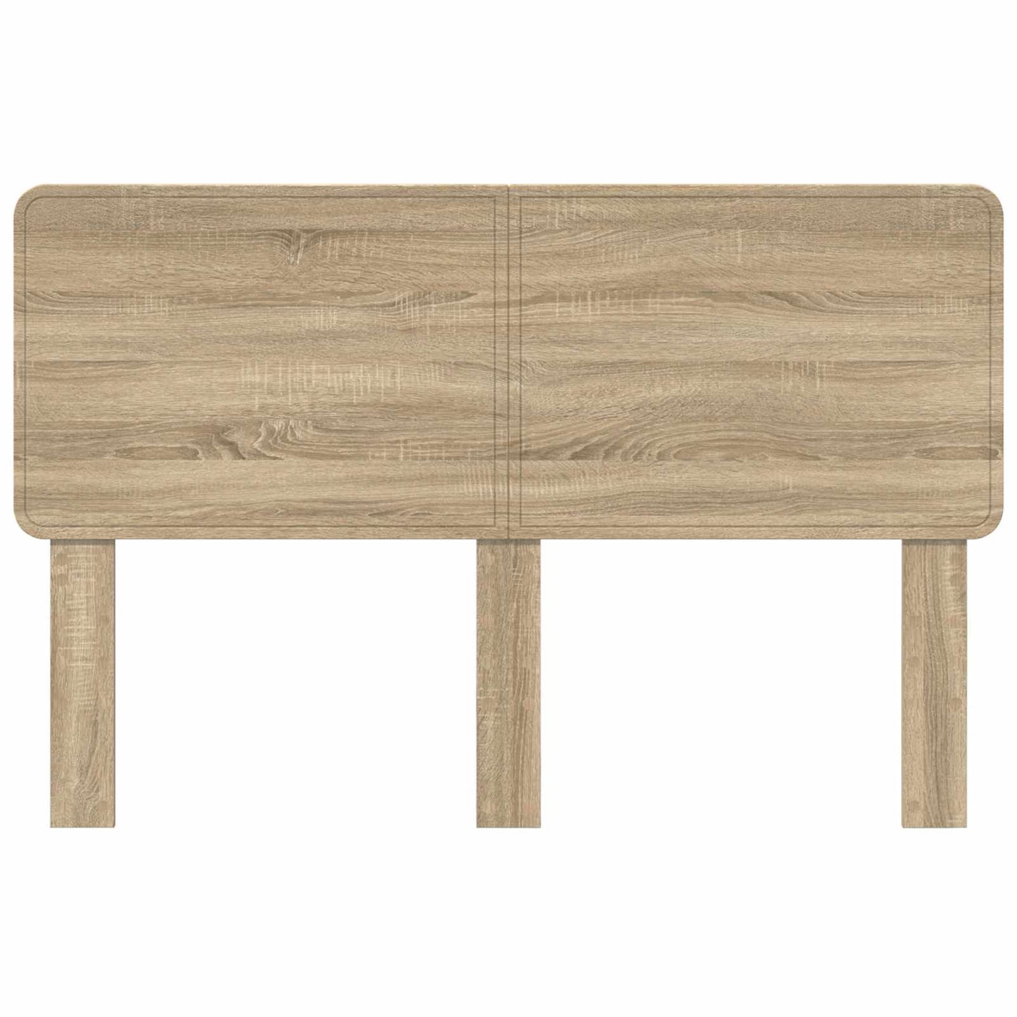 vidaXL Headboard Sonoma Oak Engineered wood 4