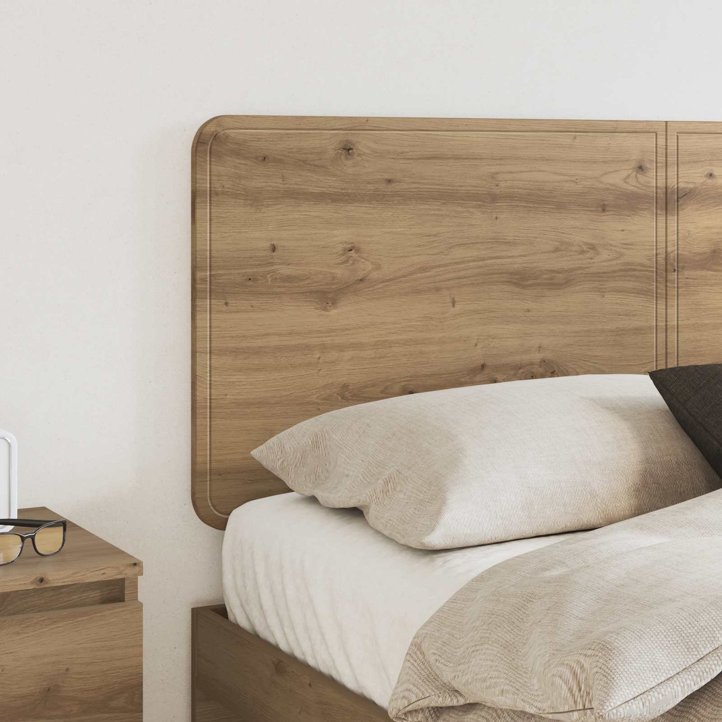 vidaXL Headboard Artisan Oak Engineered wood 3