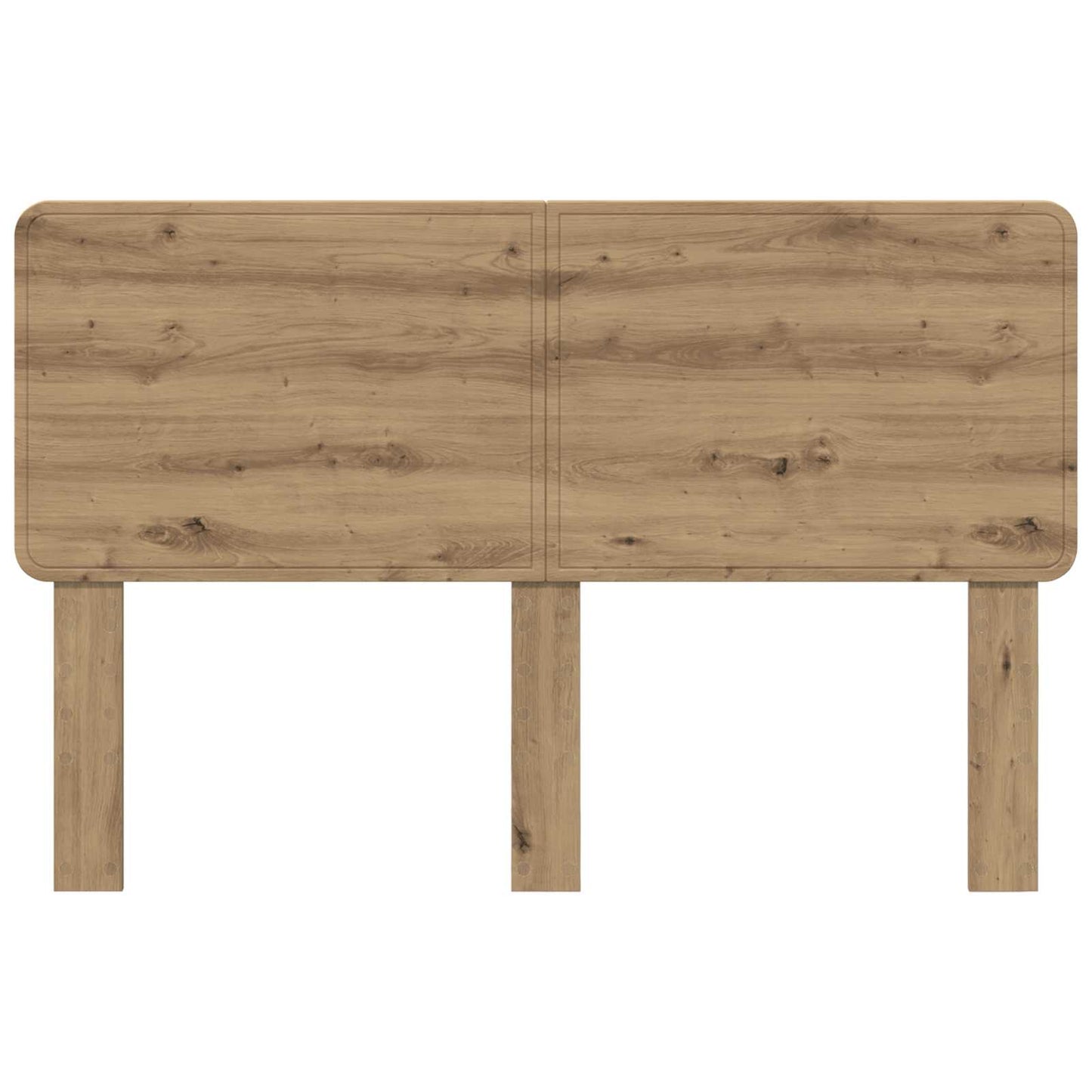 vidaXL Headboard Artisan Oak Engineered wood 4