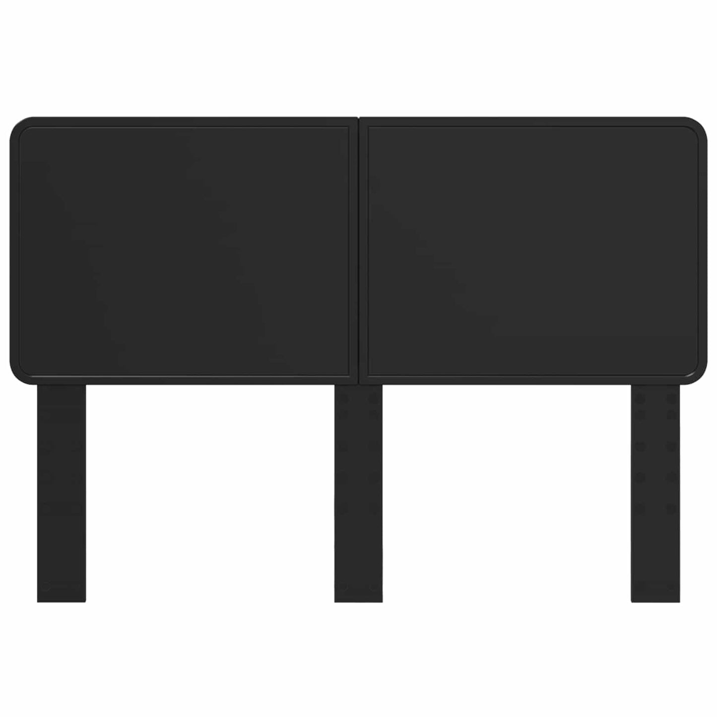vidaXL Headboard Black Oak Engineered wood 4