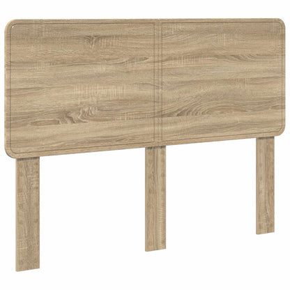 vidaXL Headboard Sonoma Oak Engineered wood 2