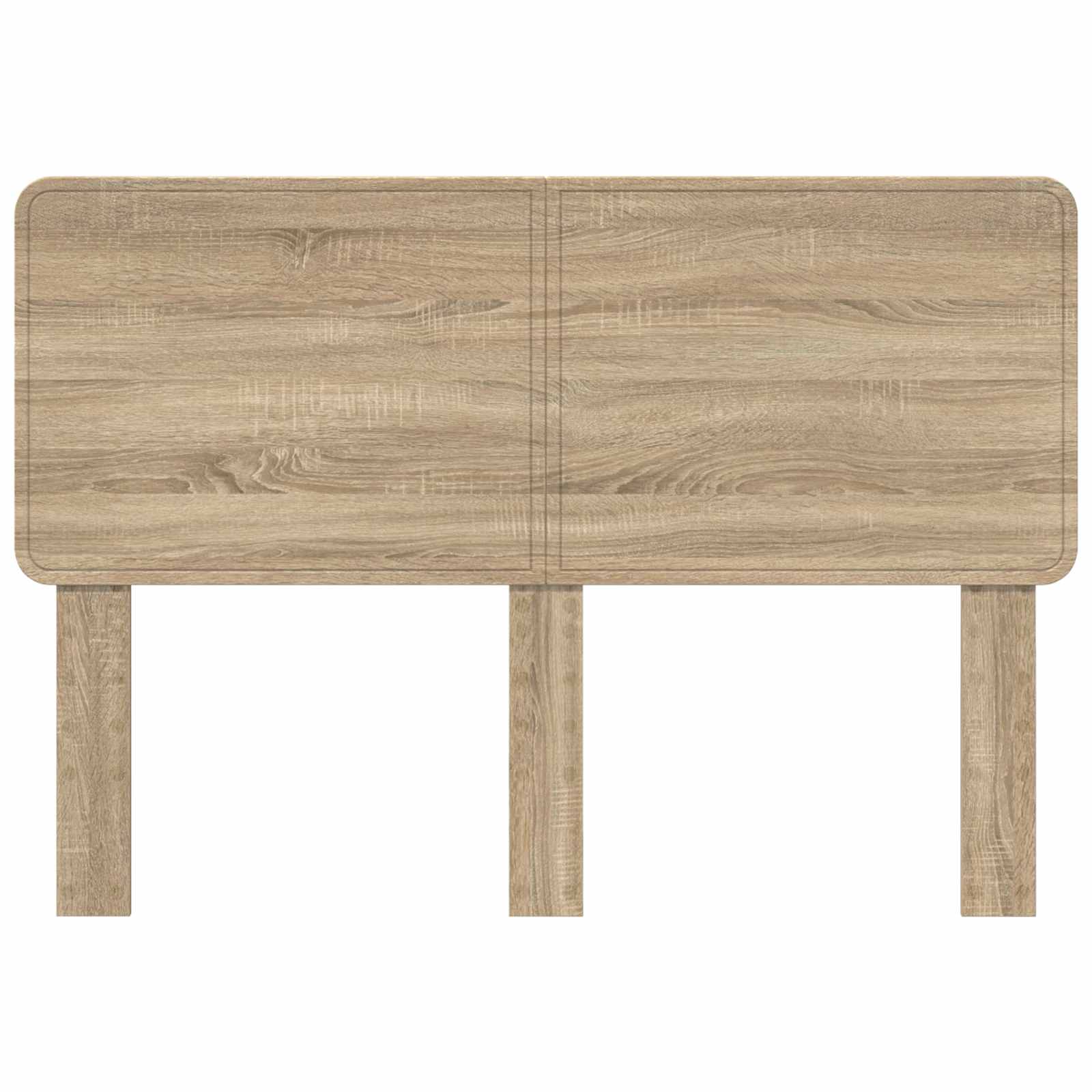 vidaXL Headboard Sonoma Oak Engineered wood 4