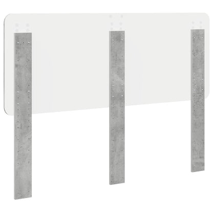 vidaXL Headboard Concrete Grey Engineered wood 6