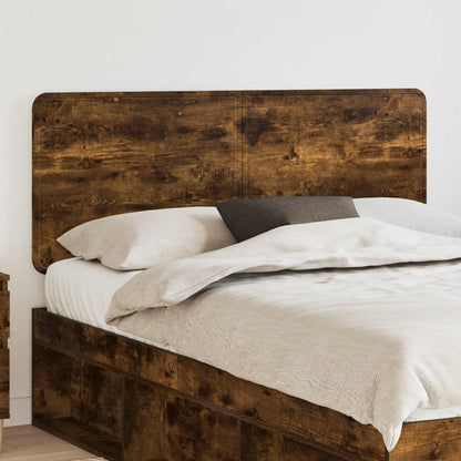 vidaXL Headboard Smoked Oak Engineered wood 1