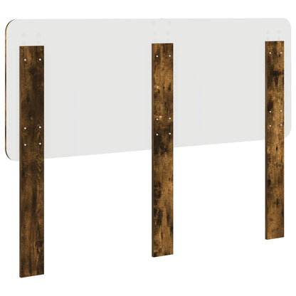 vidaXL Headboard Smoked Oak Engineered wood 6