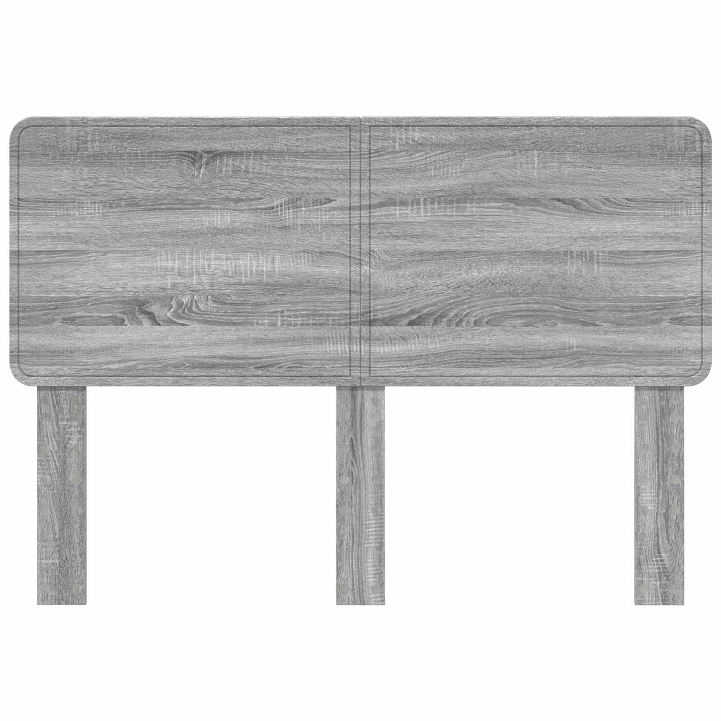 vidaXL Headboard Grey Sonoma Engineered wood 4
