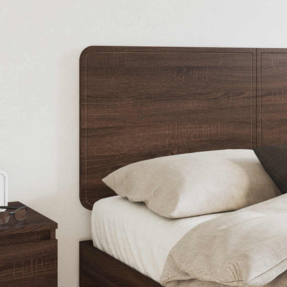 vidaXL Headboard Brown Oak Engineered wood 3